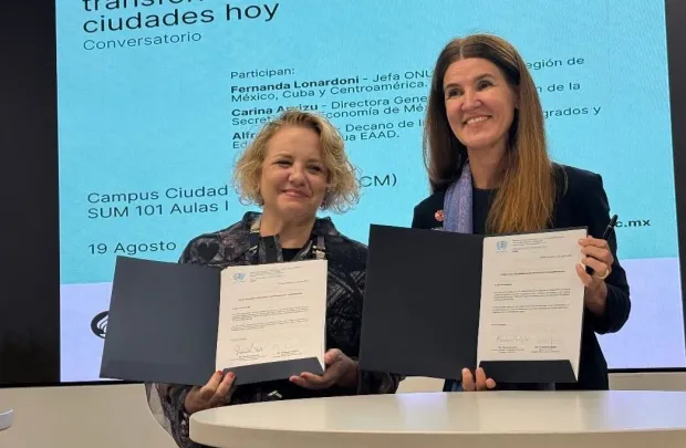 Tec de Monterrey y ONU-Hábitat anunciaron una alianza