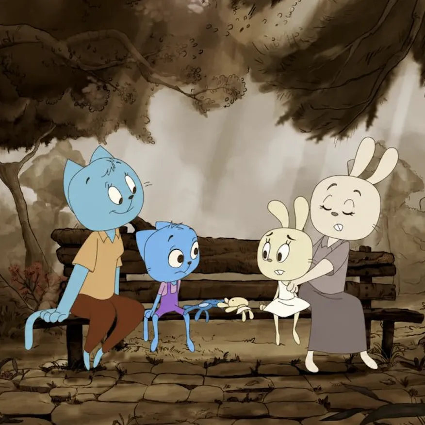 Captura de cortometraje AzuleSepia, nominado al Ariel.